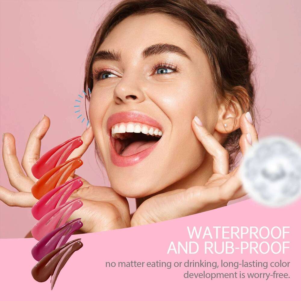 Peel Off Lip Stain Matte Liquid Lipstick Long Lasting Waterproof Transfer Proof Non Sticky Tint For Lips Moisturizing Not Come W260311