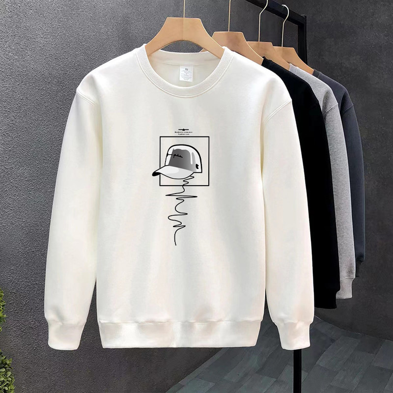 Wholesale Men's Sweatshirt Autumn New Sports Crew Designer Hoodie Neck Style Casual Men's Top Trendy Fashion Men's Jacket
