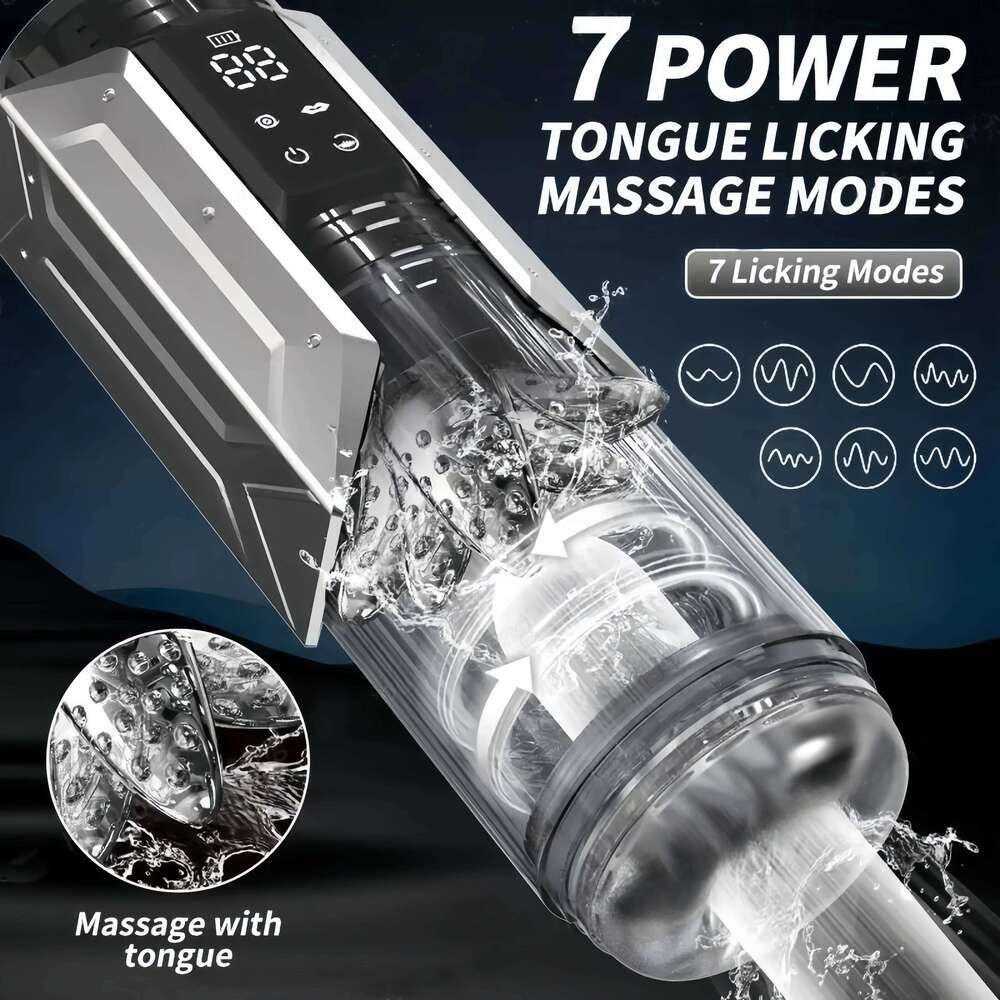 With 7 Sucking Vibrating Telescopic & Rotating Modes Automatic Vagina Male Masturbator Cup Sex Toys for Men Z260312