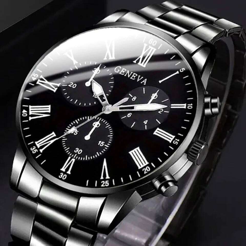 Men's Fashion Business Simple casual quartz watch, Daily and work accessories, holiday gifts