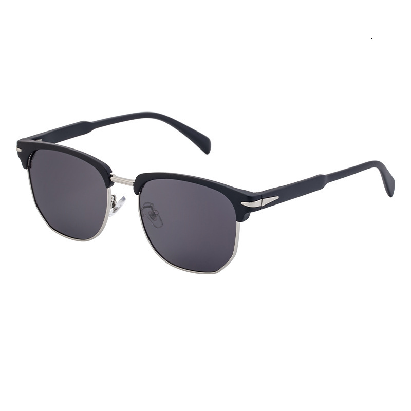 2026 New Retro Square Frame Polarized Sunglasses for Men, Outdoor High-End Sun Protection Sunglasses, Men's Wholesale