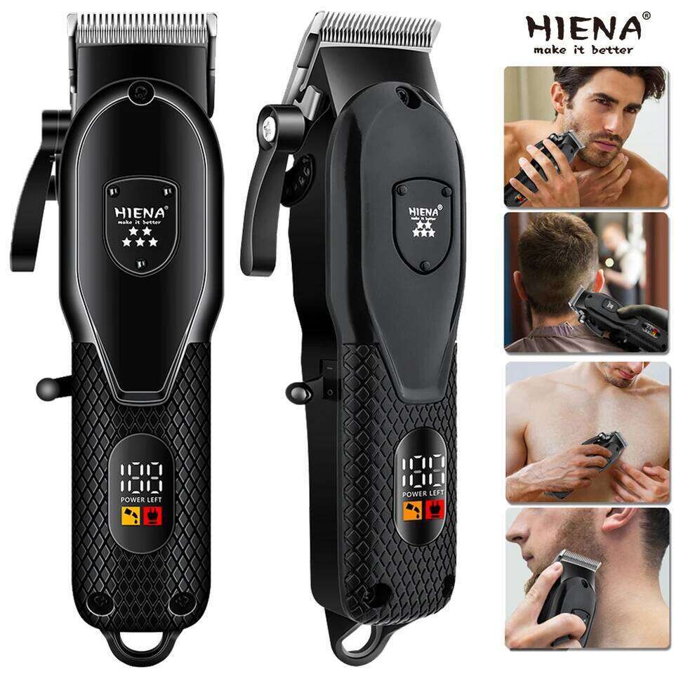 Professional Barber Electric Hair LED display screen UBS charging Trimmer Powerful electric hair clipper trimmer tool C260312