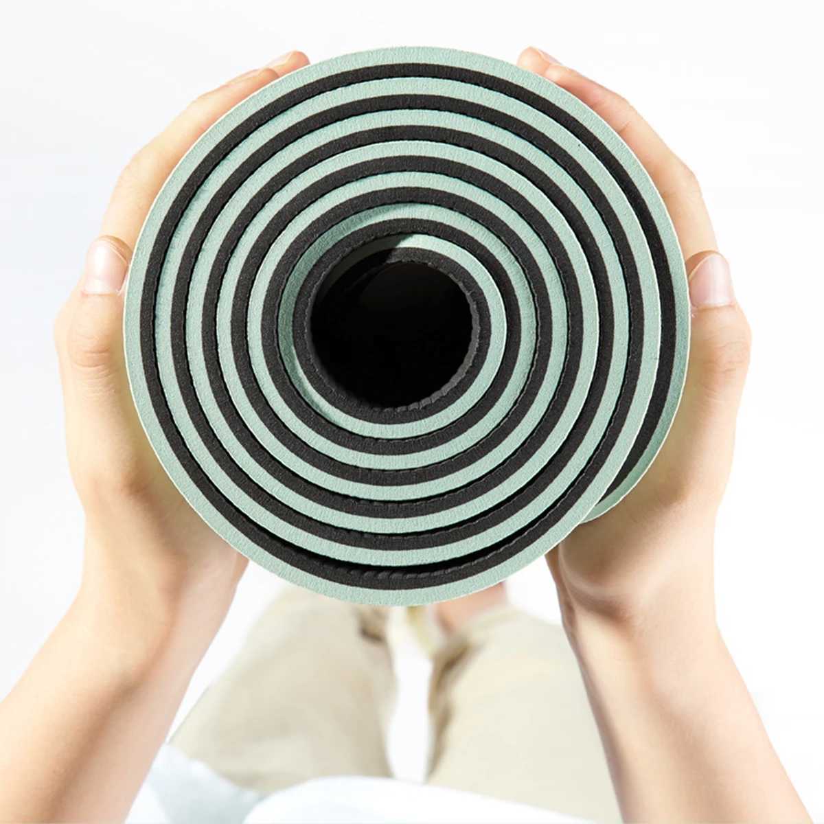 Anti-slip yoga MATS Pilates fitness MATS eco-friendly womens yoga MATS and exercise MATS suitable for home workouts M260312