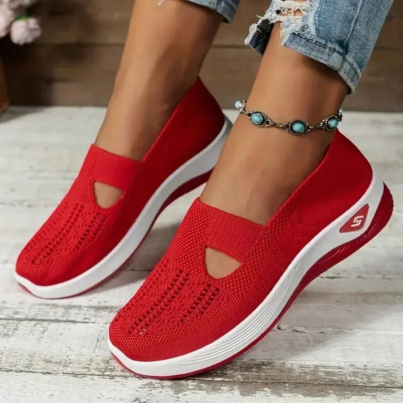 Womens Casual Shoes Breathable Comfortable Orthopedic Shoes Non Slip Sneakers For Spring And Summer Arrival Women Mesh 260227