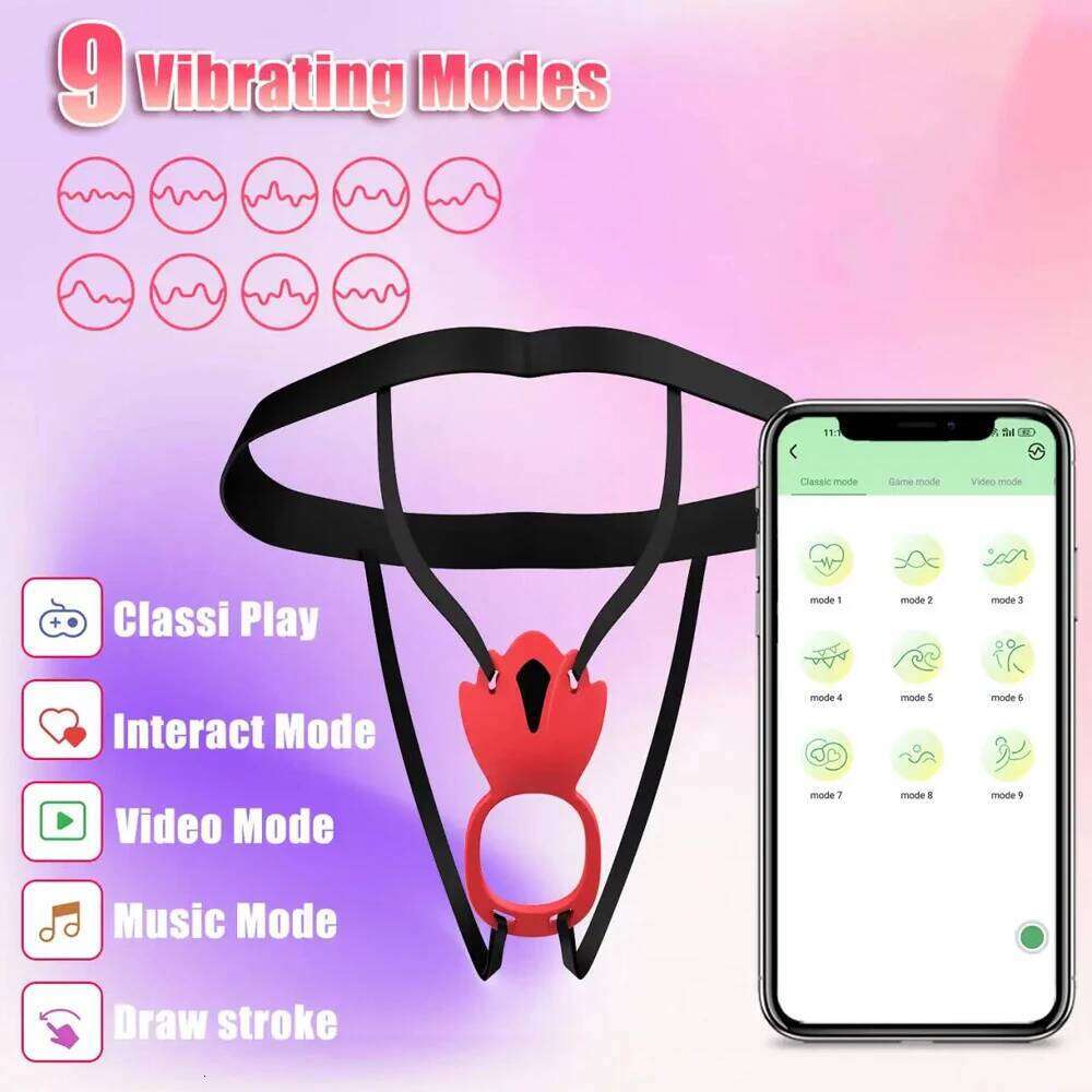 Wireless APP G Spot Vibrator for Women Remote Control Clitoris Stimulator Sex Toys Couple Penis Ring Wear Panty Massager Adult Z260312