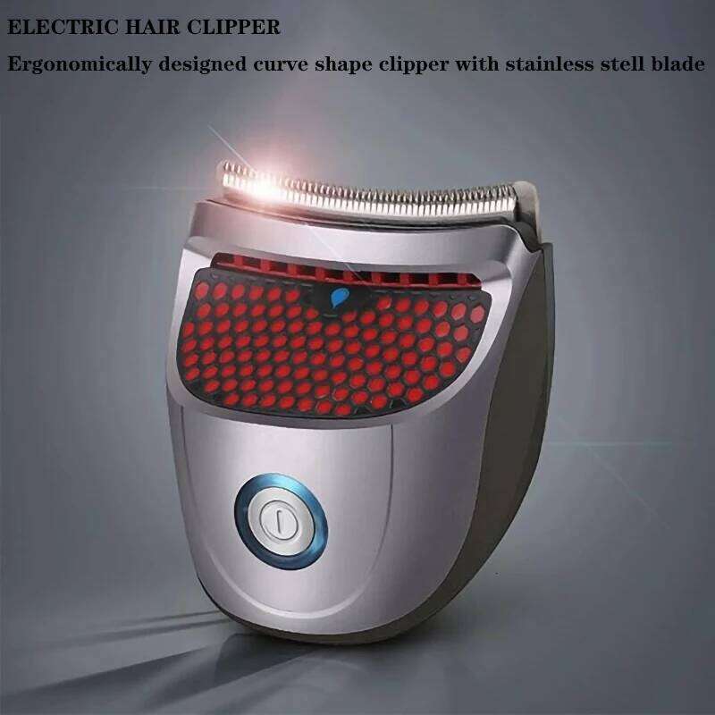 Wet and Dry Men's Short Clipper Self-Help Haircut Machine Set, USB Rechargeable Electric Hair Trimmer Professional C260312