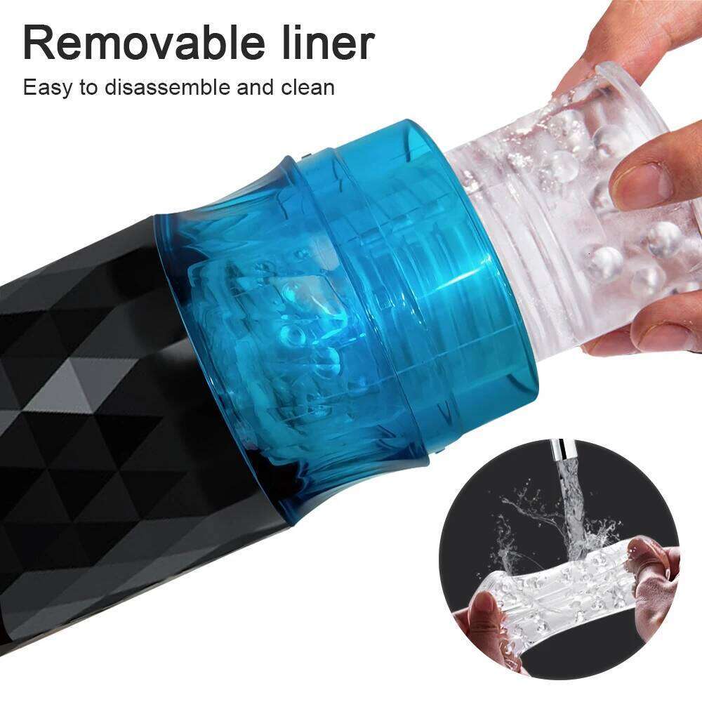 Automatic Male Masturbator Telescopic Rotation Vagina Masturbation Equipment Sex Toys Men Piston Mastubator for Adults Goods Z260311