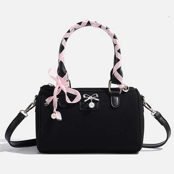 CHARHP&KEJNT Official Genuine 2026 New Women's Niche Design Boston Handbag Shoulder Crossbody Bag