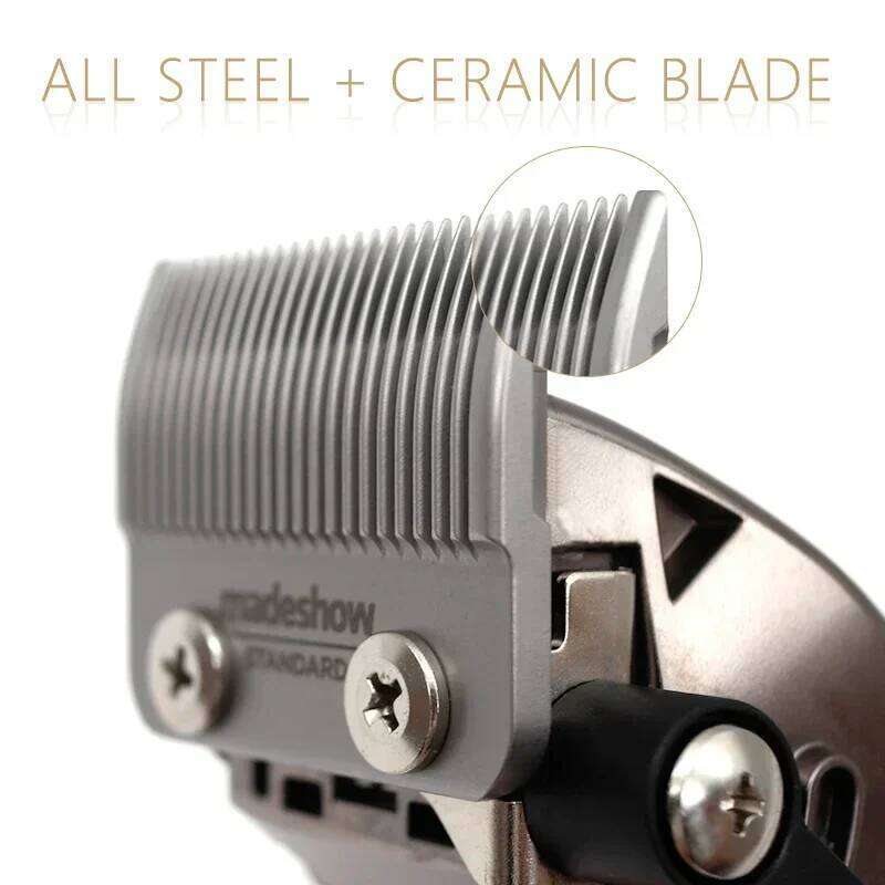 Madeshow M10 M11 Professional Oil Head Clipper Cutter Titanium Plated Ceramic Blade 7000rpm Hair Salon Trimmer C260312