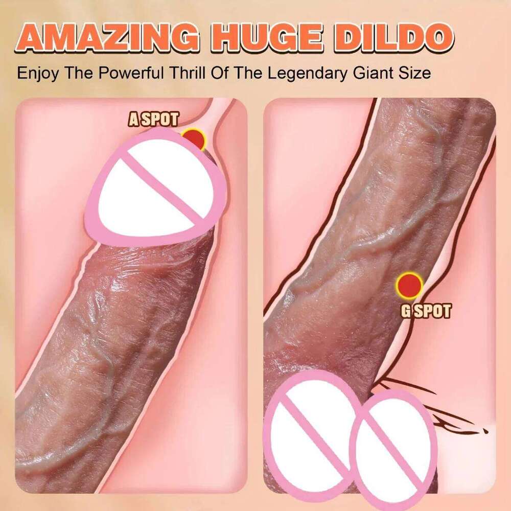 Super Realistic Waterproof Silicone Penis Adult Sex Toys Anal Vagina Masturbator Dildo with Suction Cup Cock Gode Massager Z260312