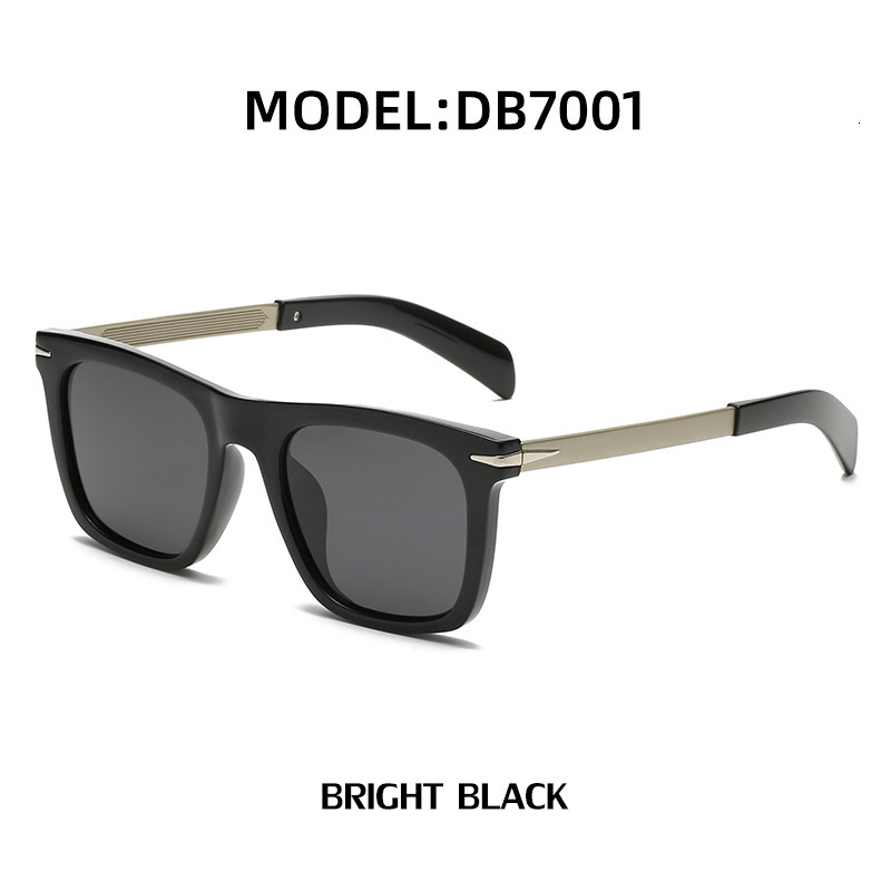 Retro Square Frame Polarized for Men, Trendy Outdoor Sunglasses, Men's Foreign Trade Wholesale Sunglasses