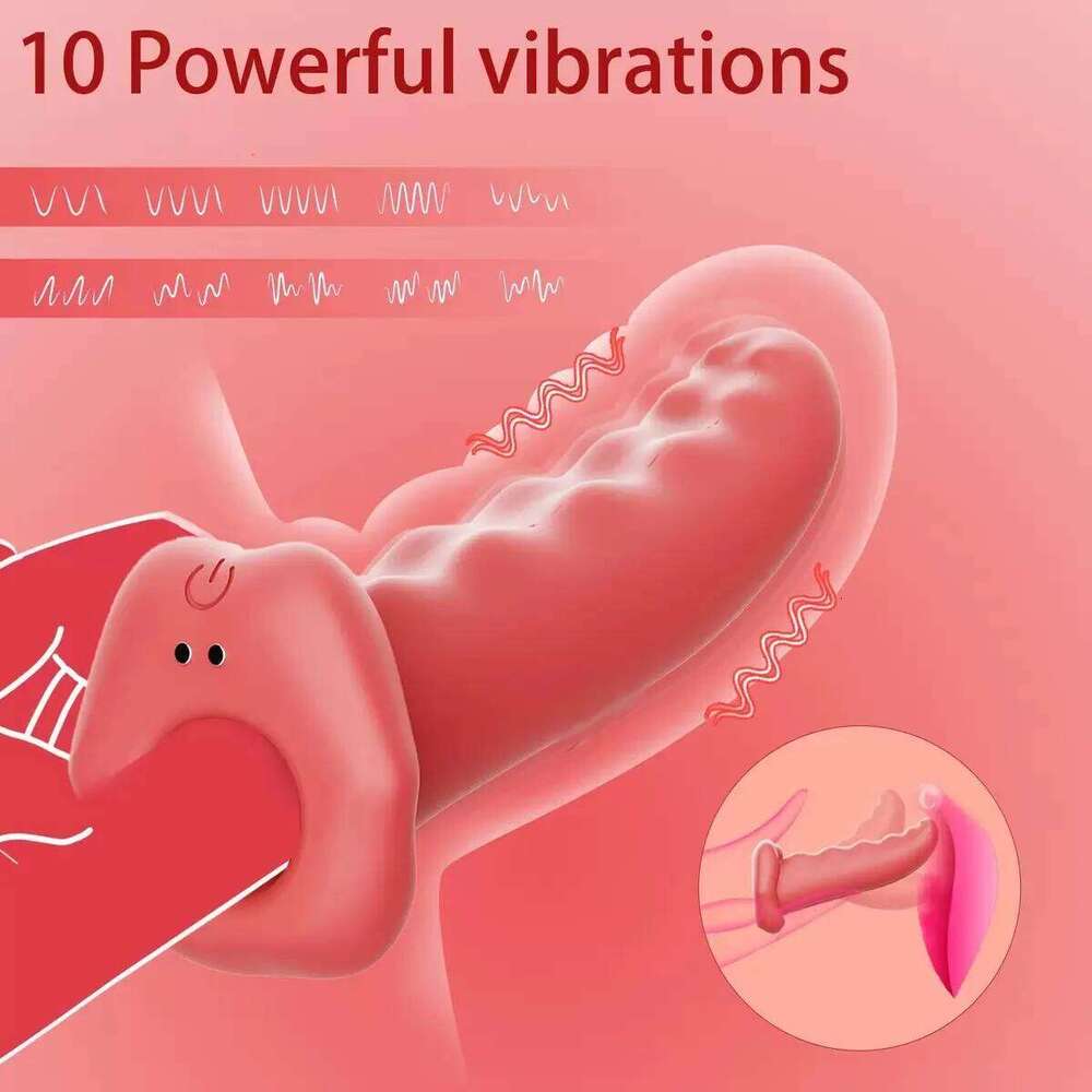 Tongue Dildo Vibrator For Women Powerful G-Spot Stimulator Wearable Strap On Harness Realistic Anal Dildos Sex Toys 18+ Z260311