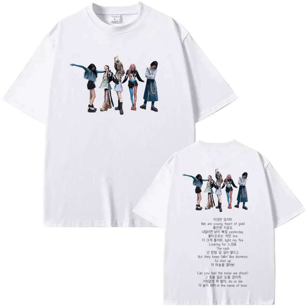 MEOVV-DROP TOP T Shirt Funko Aesthetic High Quality Tee-shirt Graphic Printing Casual Retro Tshirt Ropa Mujer O-neck Clothing Z260312