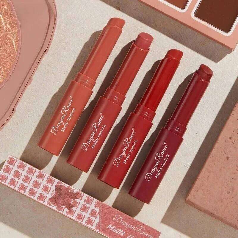 Velvet Matte Waterproof Not Fade Blam Easy To Rotating Lipstick Pen Sexy Rich Color Lip Gloss W260311