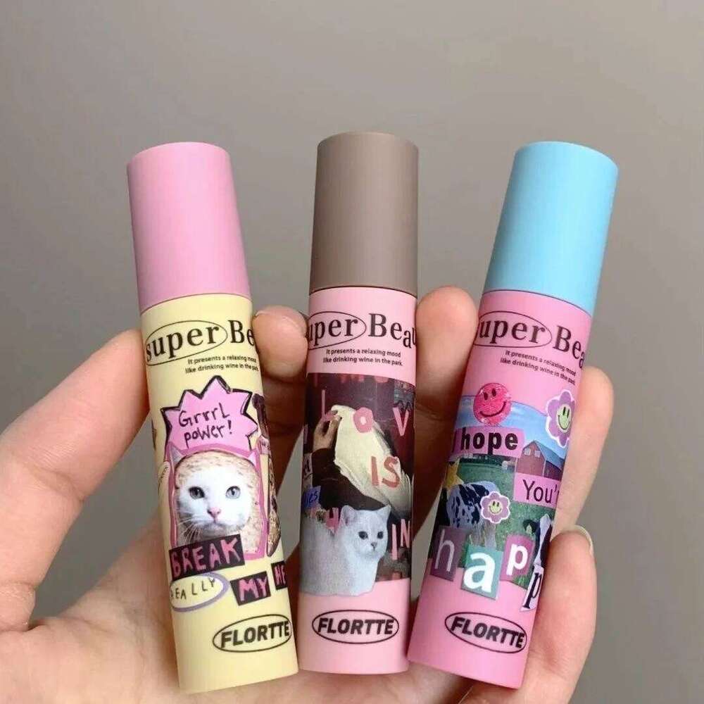 FLORTTE Lipstick Velvet Cream Matte Liquid Long-Lasting Wear Non-Stick Cup Not Fade Waterproof Lip Gloss W260311