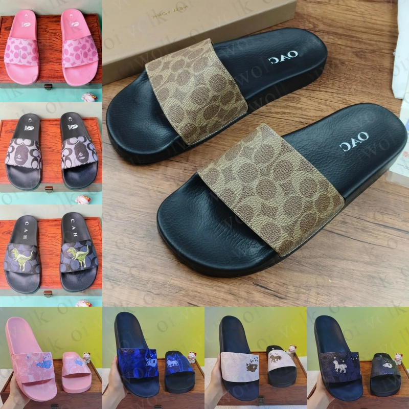 Free Shipping Women Men Luxury Designer Slides Comfortable Casual Flip Flop Slippers Classic Fashion Summer Flat Sandals 35-45