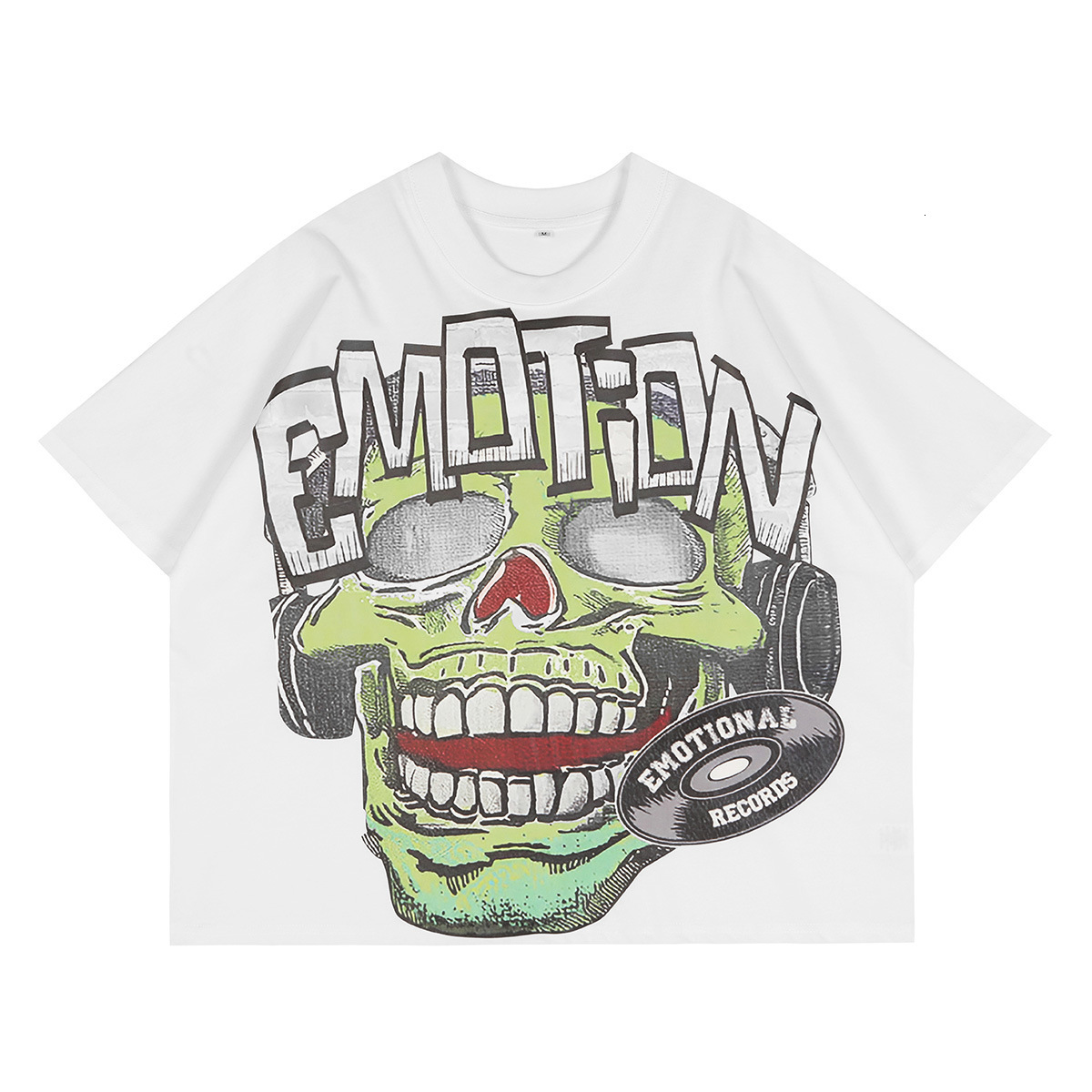 European Fashion Printed Short Sleeve for Men, Trendy Brand with Rhinestones, Half Sleeve, Personalized Men's Clothing, Cool and Slim Fit Floral 