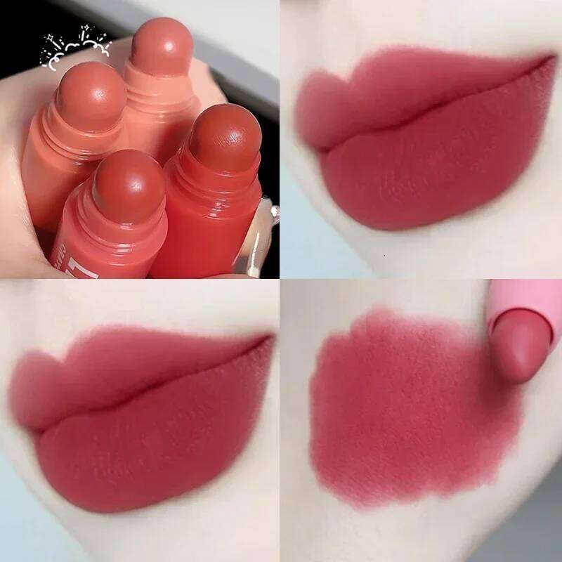 Set Gloss 4 Colors In 1 Matte Velvet Lipstick Pen Kit Lipliner Waterproof Lasting Not Fading Lip Makeup Cosmetics W260311