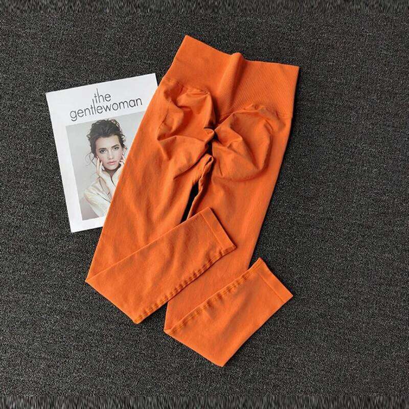 Seamless High Waist Leggings Sport See Through Yoga Gym Running Quick Dry Scrunch Butt Pants 26H0311