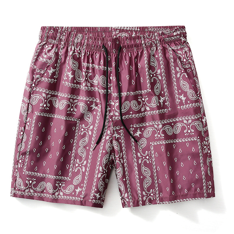2026 New Designer Luxury Brand European And American Size Quick Drying Men's Shorts Loose Five Point Sports Casual Pants Men's Lightweight B