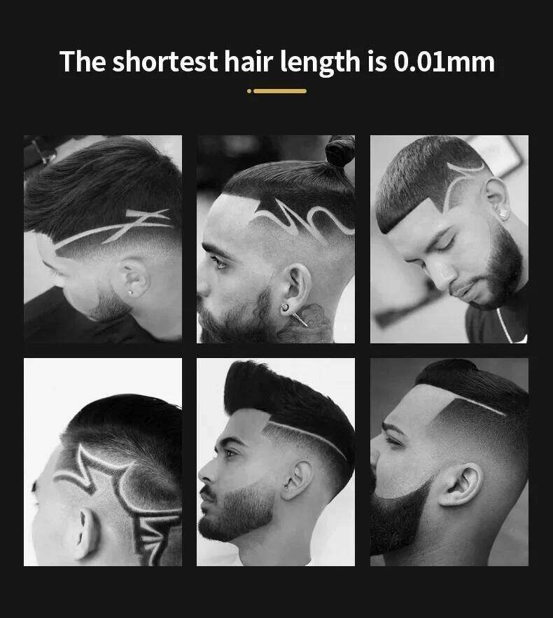 Kemei Clipper Men Cordless Beard Trimmer Trimmers Set Shaver Hair Cutting Machine Clippers for Barber KM-032 C260312