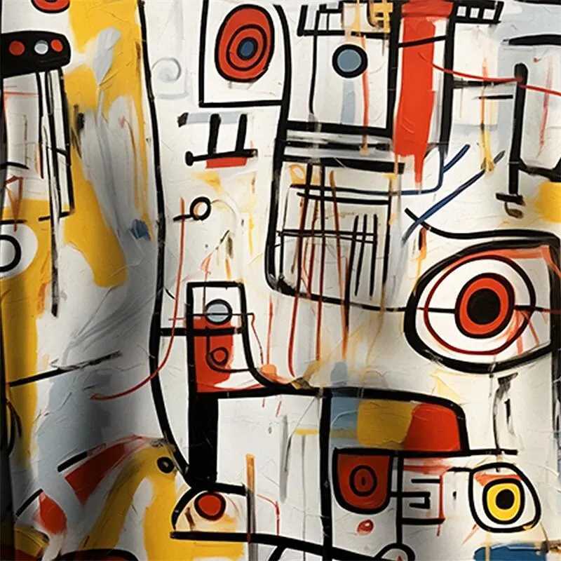 Mens Graphic Sweatshirts For Men Graffiti Pullover Long Sleeve Sweatshirt Crew Neck Fashion Daily Casual Holiday Vacation New M260312