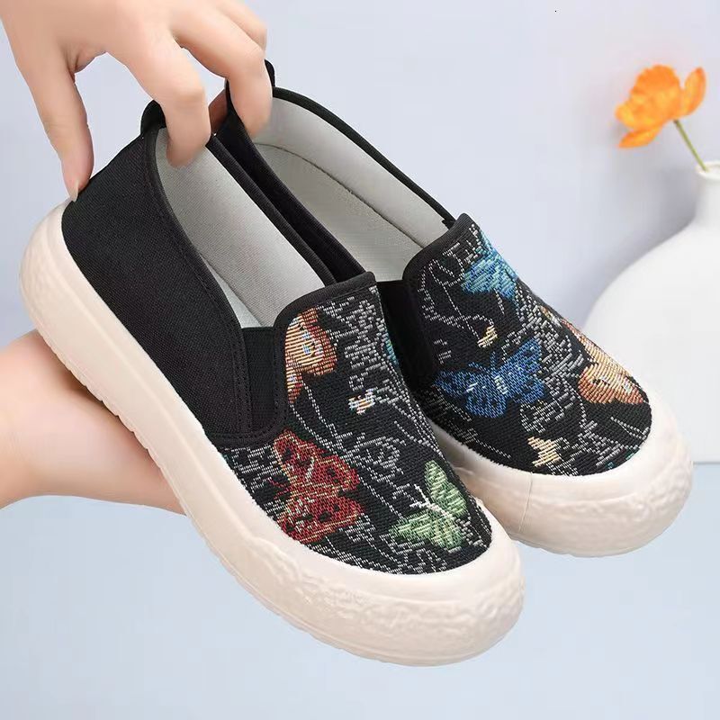 STAOXINDIKE the Beach High Heel Block Heel Suede Synthetic Blue Strap Closed Formal Casual Narrow Affordable Pumps