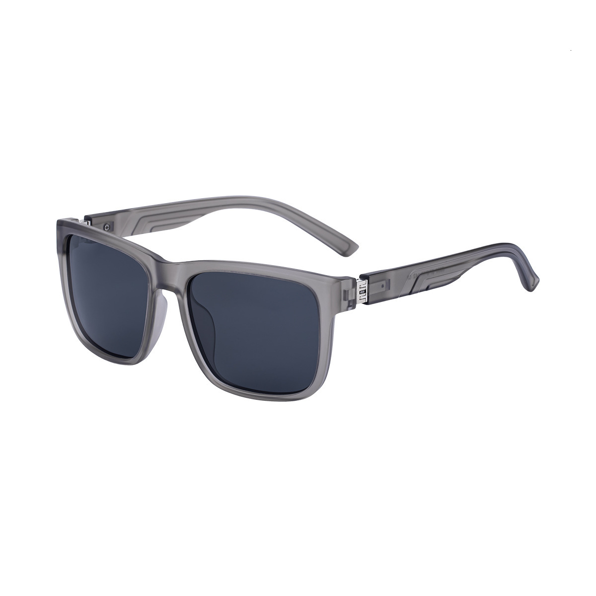 2026 New Fashion Square Polarized Retro Large Frame PC Leg Sun Protection Sunglasses for Men,