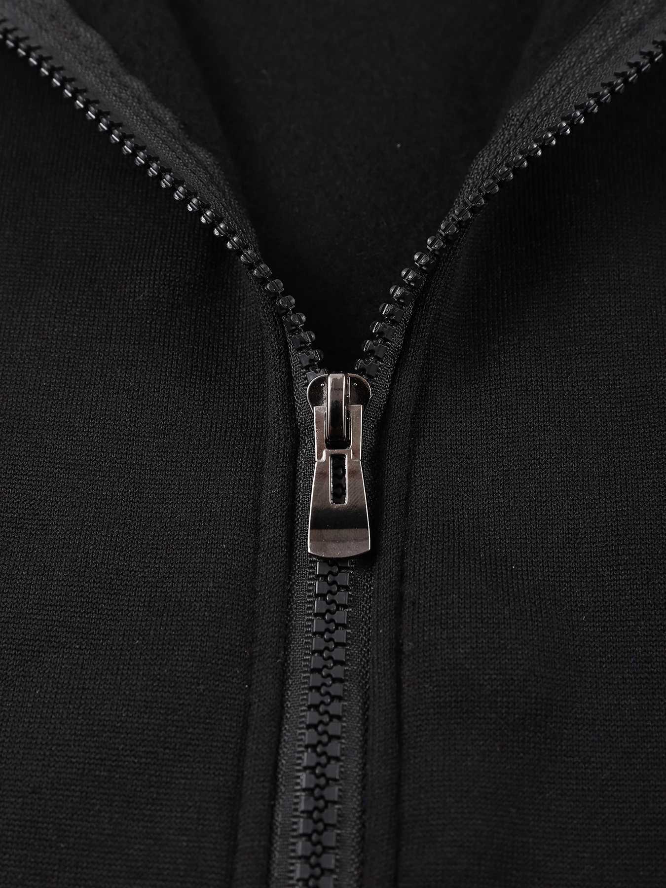 AutumnWinter Fleece Zip-Up Hoodie Solid Casual Coat Comfy Fashion Sweatshirt Warm Sport Veste Loose DailyTop Soft New Clothes M260312