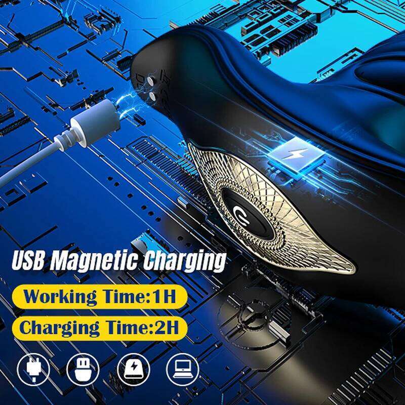 Male Sex Toys Prostate Massager Vibrator Men Anal 9 Tension Shock Flapping Thrusting Vibrating Butt Plug for Gay Z260311