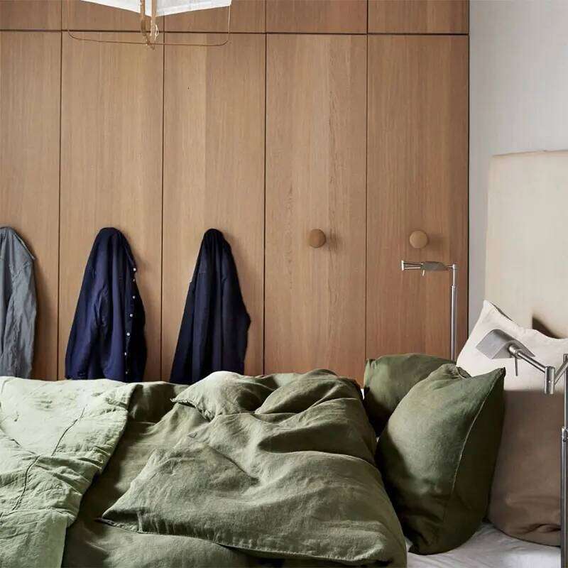 100% Pure Linen Bedding Set, 200x200 Double King Queen Size Duvet 2 People 220x240, Nordic Bed Cover, 150 Quilt Cover 135 H260312