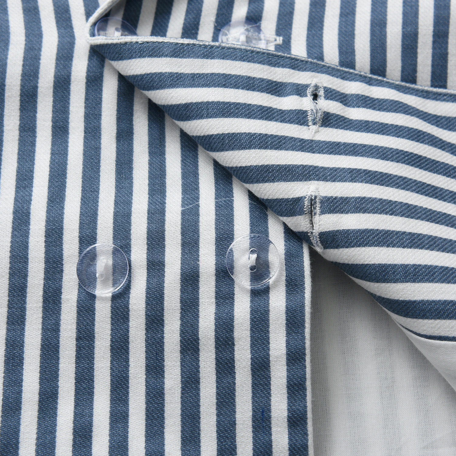 Striped Fashion Turn Down Collar Blue Blazer Children Boys Long Sleeves Baby Top Pinstripe Clothes For Childen Holiday 260311