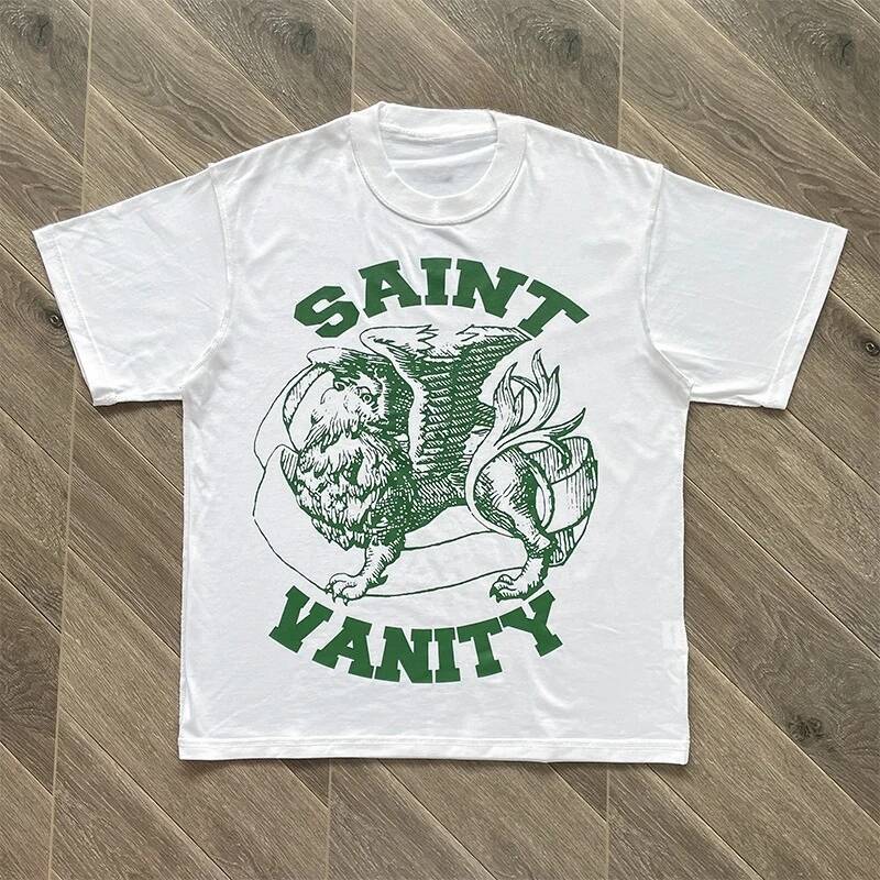 Ins The Same Style, Letter Printing Casual Short-sleeved T-shirt for Men and Women Breathable Oversized T Shirt ddmythur