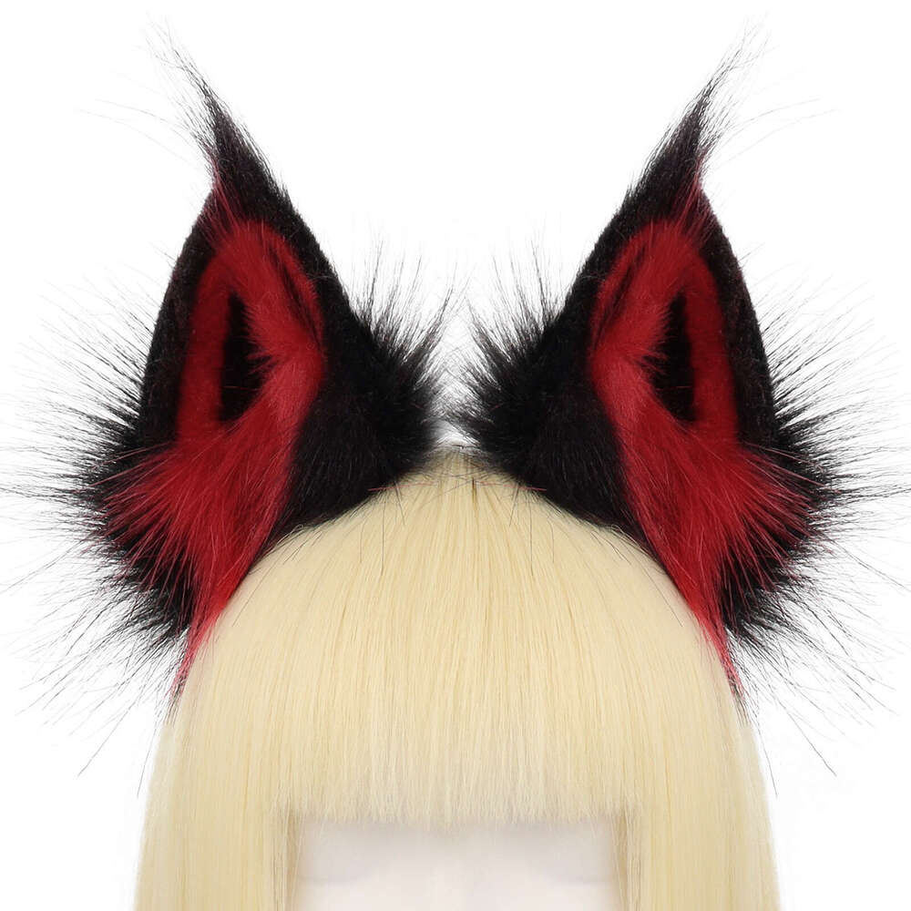 New Personalized Adjustable Headband Halloween Role-Playing Fox Ears Cosplay Plush Hair Accessory
