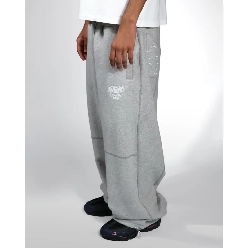 Harajuku Street Hip Hop Trendy Embroidered American Retro Loose Casual Pants 260311