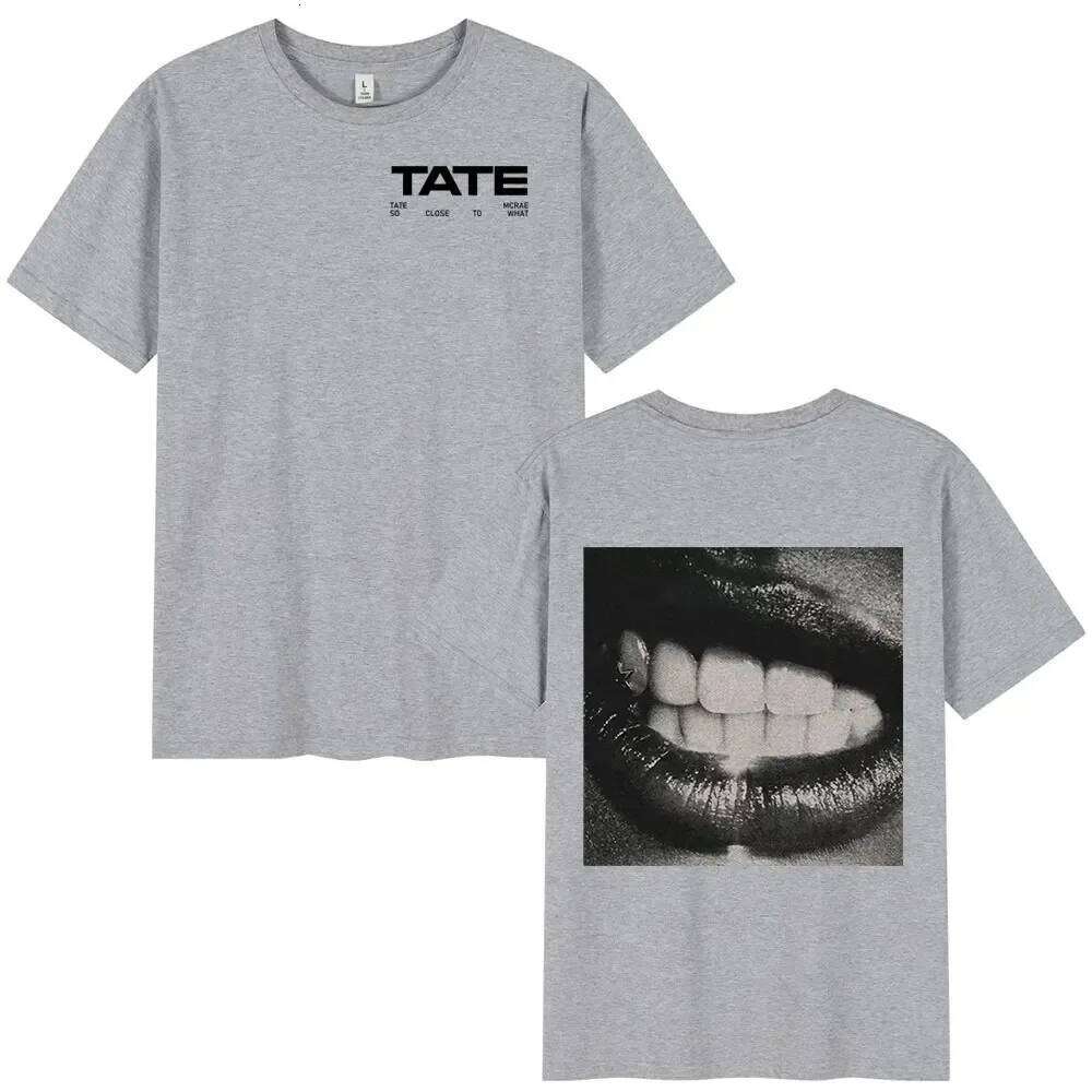 Tate McRae Is So Close 2025 That The New Merch Album Casual Cotton Short Sleeves Are A To Followers Oversized Unisex T-shirt Z260312