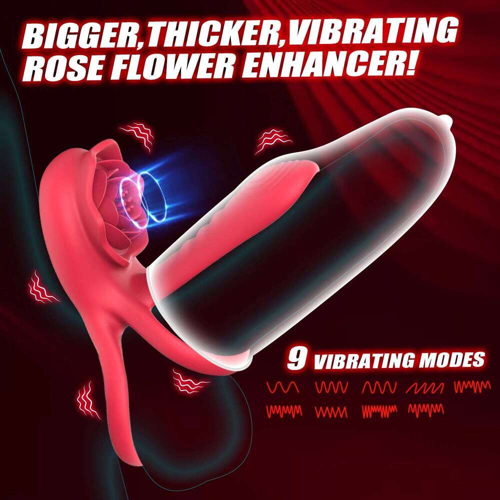 Powerful Sleeve Sucking Stimulator G-spot Female Nipple Clitoral Massager Sex Toy for Couple Rose Penis Cock Ring Vibrator Z260312