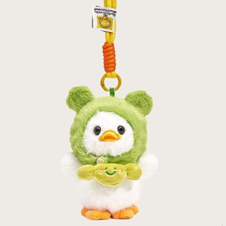 Candy Little Duck Bag Pendant Car Keychain Doll Cute Cartoon Plush Toy
