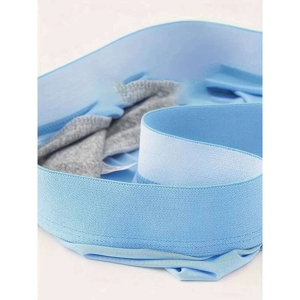 3pcs Luxury Ice Silk Satin Boxer Shorts Summer Cool Solid Color Underwear Breathable and Comfortable Men's Flat Pants Z260312