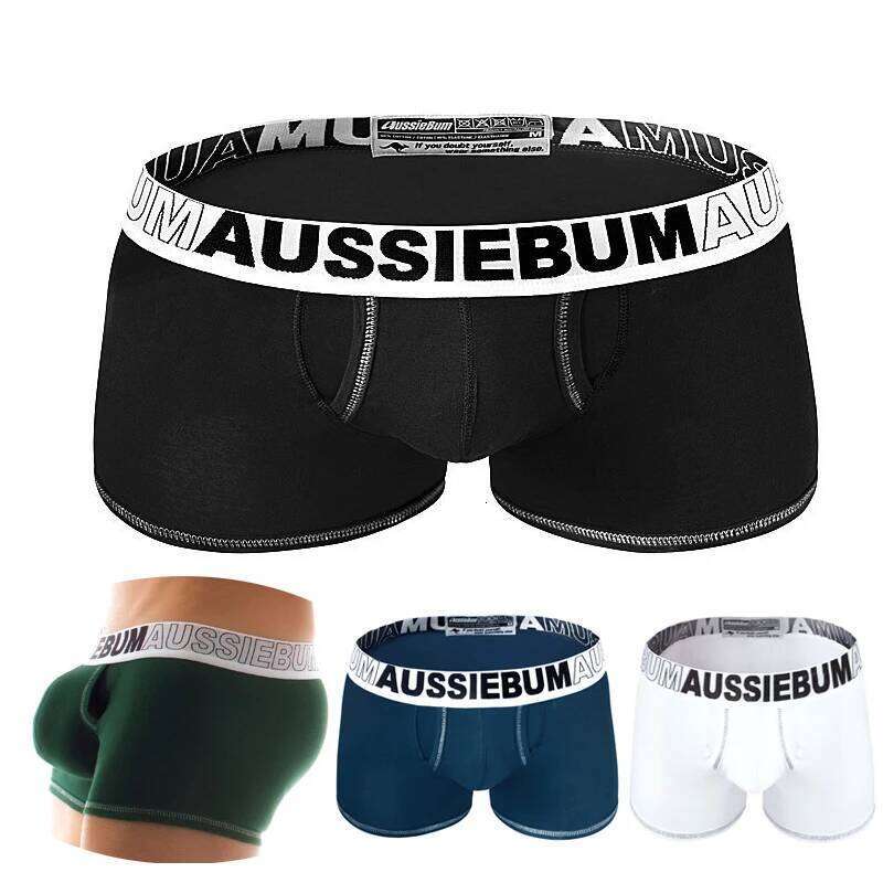 Men's Underwear Fashion Boxer Briefs Brand Pants Low-waist Cotton Breathable New Arrival Comfortable Male Underpants Z260312