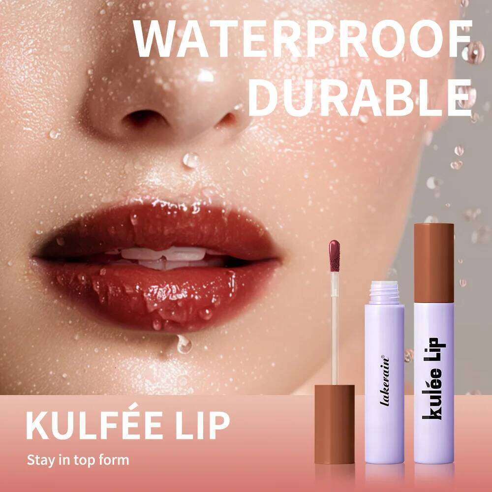 Staining Oil Kulfe Gloss Stain Two In One Long Lasting Deep Hydration Moisturizing Non Sticky Waterproof Lip Cosmetics W260311