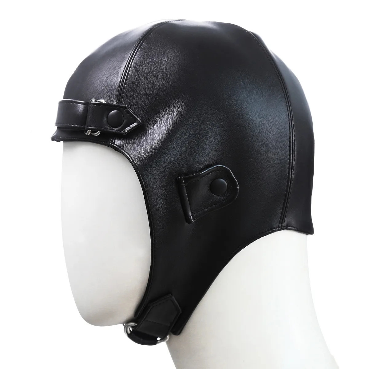Novelty Knight Hat Winter PU Hats For Men Warm Mask Knight Helmet Knitted Cap Handmade Gladiator Mask Hat 260304