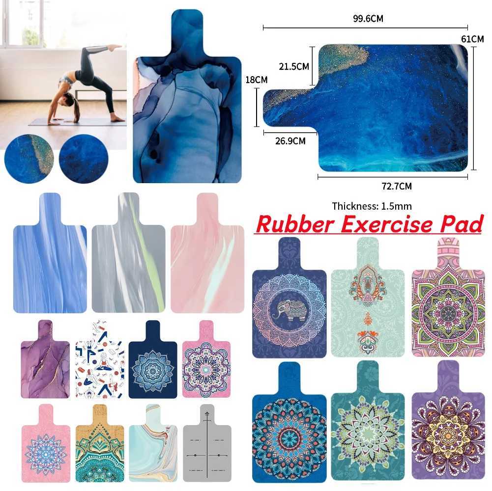 Non-Slip Suede Yoga Mat Pilates Mat Thickness 15mm Ultra Thin Gym Fitness Mat for Yoga Exercising Workout Pilates Reformer Pad M260312