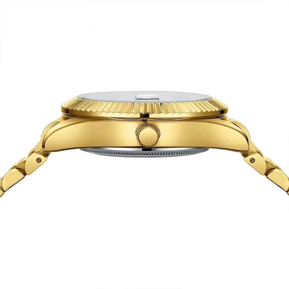 NIBOSI Gold Quartz for Date Week Fashion Watches Stainless Steel Waterproof Luminous Luxury Men Watch Reloj Hombre