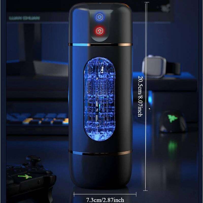 Automatic Masturbation Cup Intelligent Voice Men's Masturbator Pocket Pussy Penis Training Vibrator Sex Toy Machine Man Adults18 Z260311