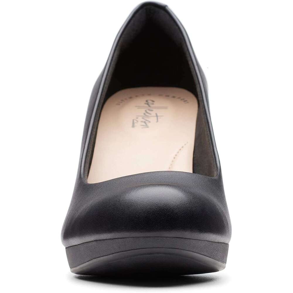 Women Work Dress shoes Classic Mid heeled boat shoe Designer shoe heel high heels Round head women shoes Large size