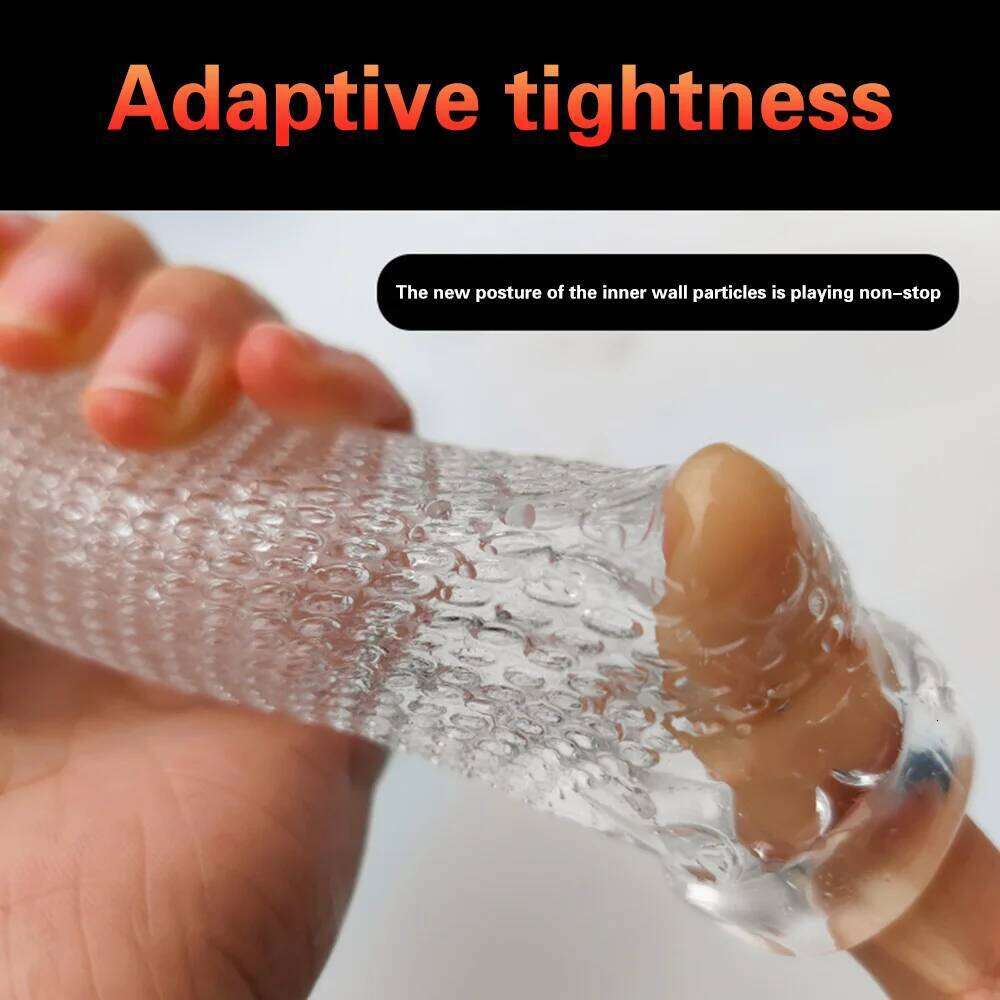 Masturbation Cup for Men Soft Male Exercise Penis Massage Sexy Pocket Pussy Blowjob Toy Vagina Adult Goods 18+ Z260312