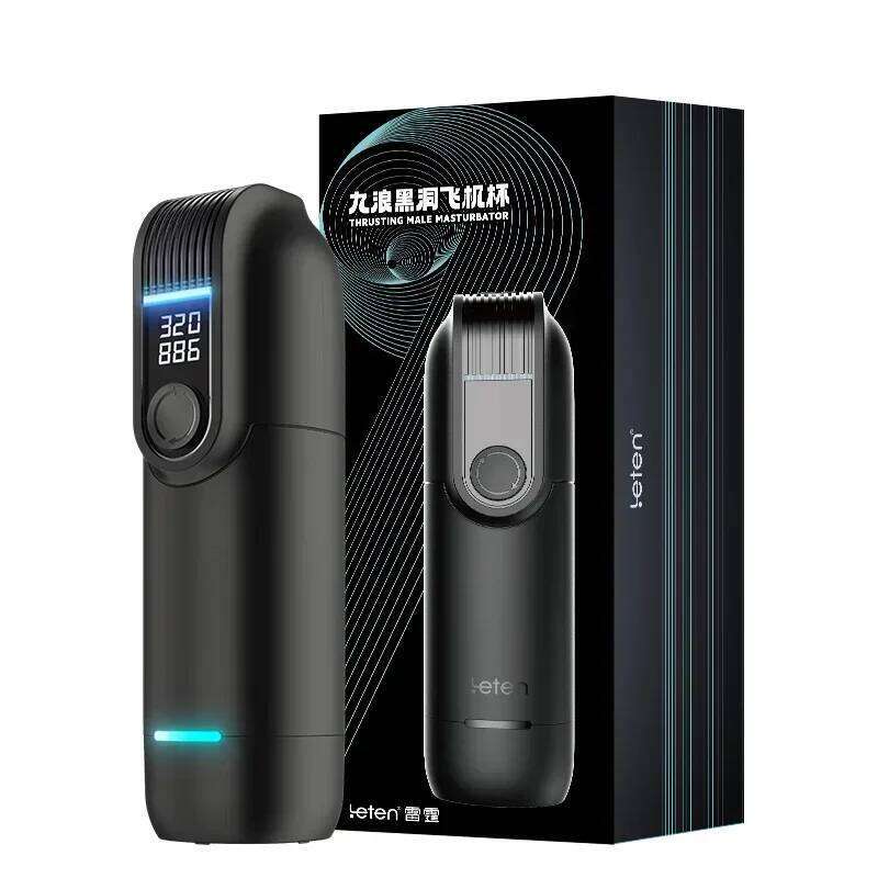 Leten Automatic Telescopic Powerful Sucking Male Masturbator Cup Voice Blowjob Vaginal Machine Adults Sex Toys for Men Z260311