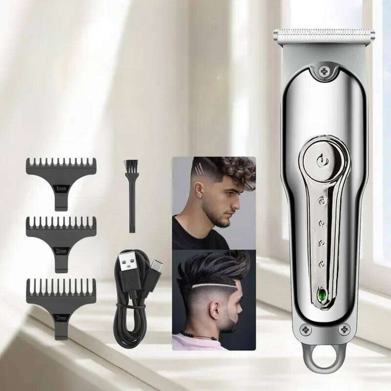 2026 New Professional Clipper Rechargeable Hair Cutting Machine Cordless Portable Trimmer for Men C260312