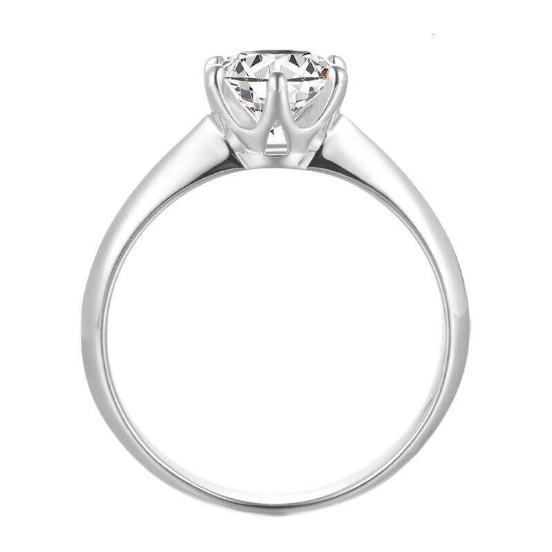 URMYLADY 925 Sterling Silver Real Moissanite Rings Wholesale H260312
